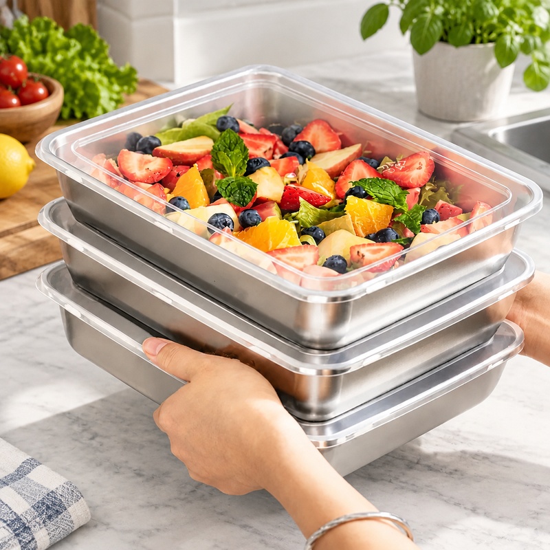 Kitchen Gadgets Organizer - Ensemble de 3 récipients de conservation