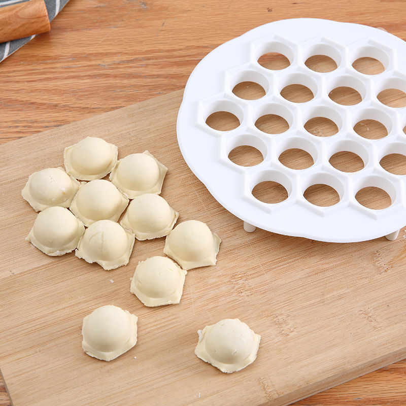 Kitchen Gadgets Dumpling Maker - Moule à raviolis 19 trous, presse