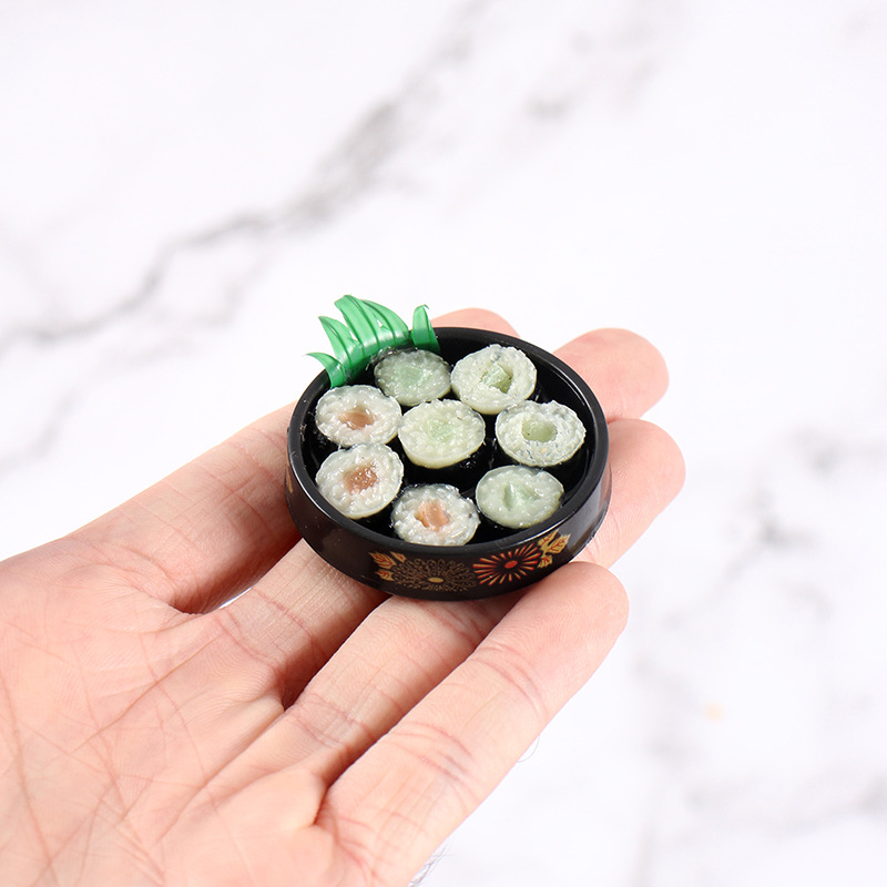 Kitchen Gadgets Gold - Mini plateau à sushi à motifs