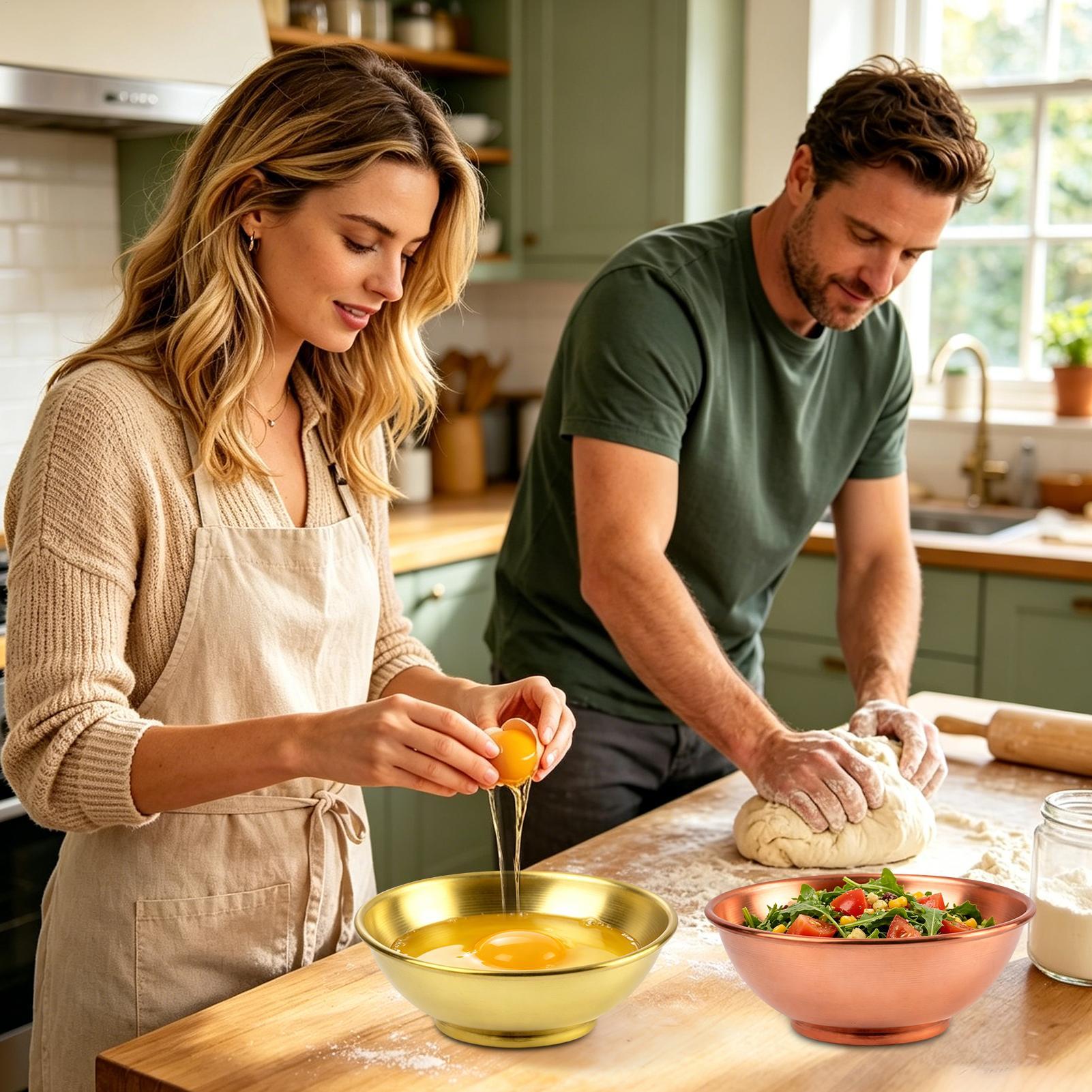 Grand bol en cuivre, récipient - Kitchen Gadgets Organizer avis et prix