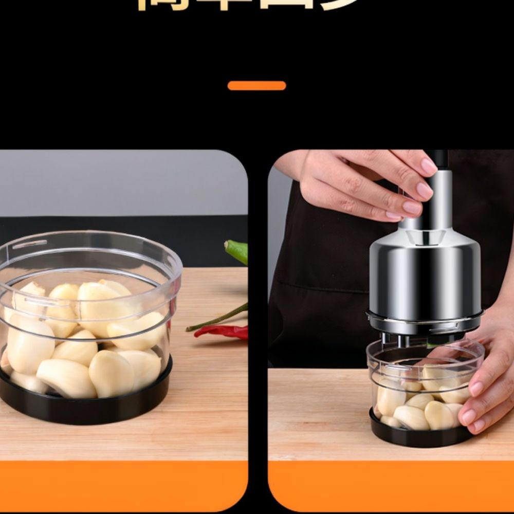 Presse-ail en acier inoxydable - Kitchen Helper Gadgets avis et prix